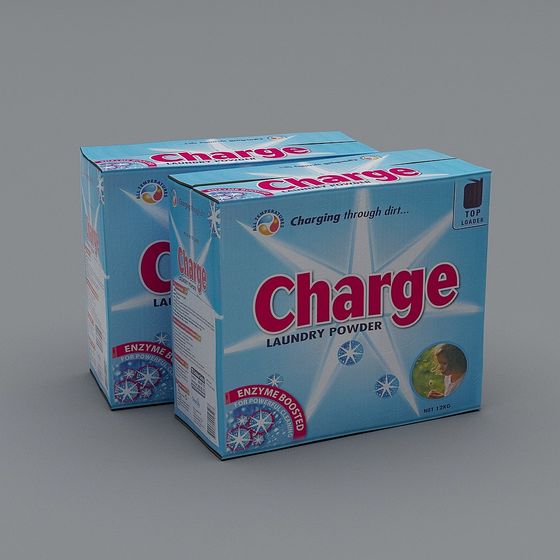 Charge Laundry Powder 3D model