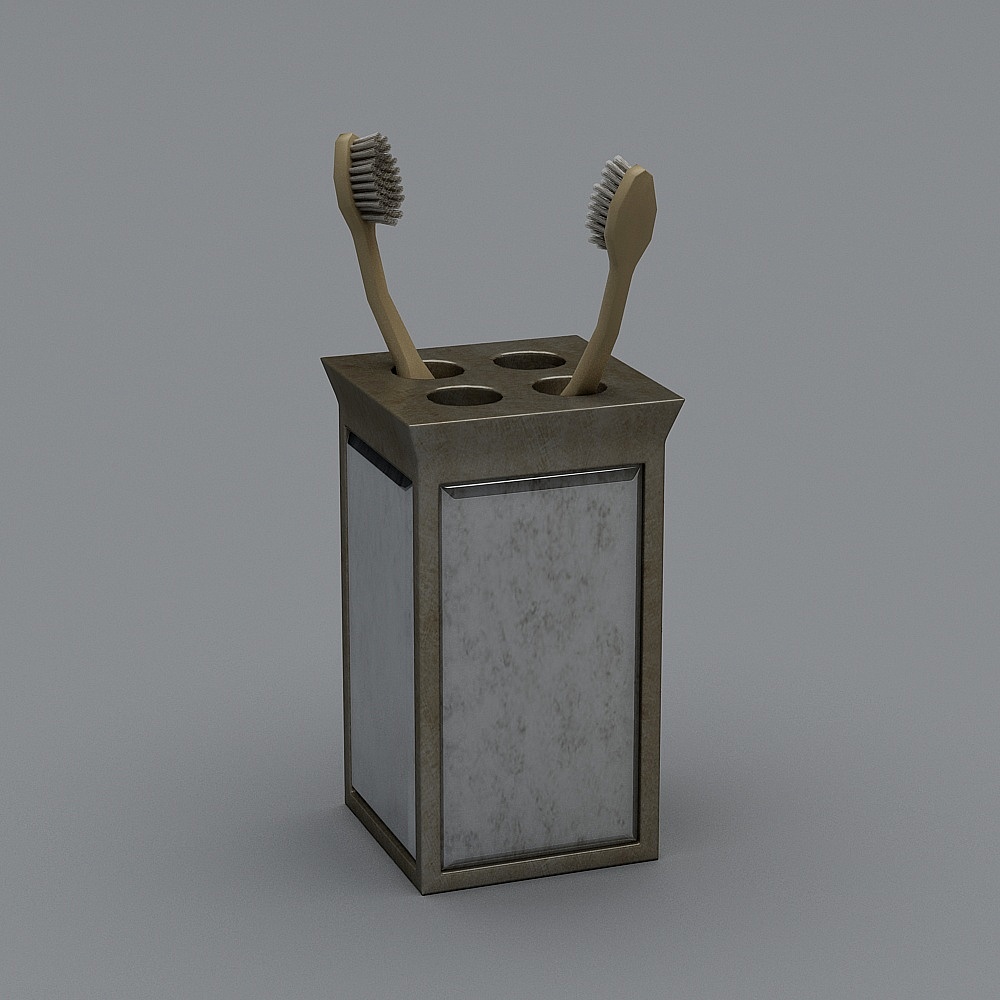 Cosméticos modernos - Cepillo de dientes