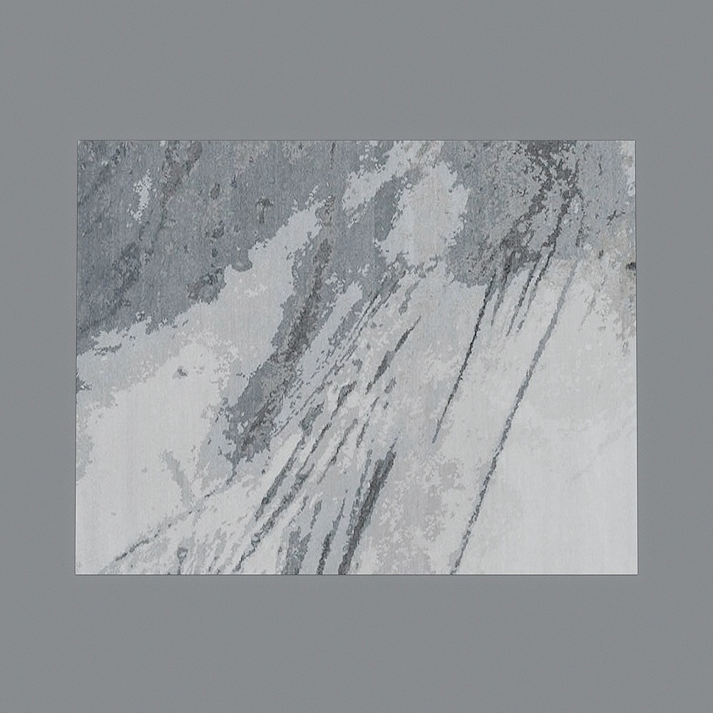 Textured grey and white marble tile with diagonal veins on grey background
