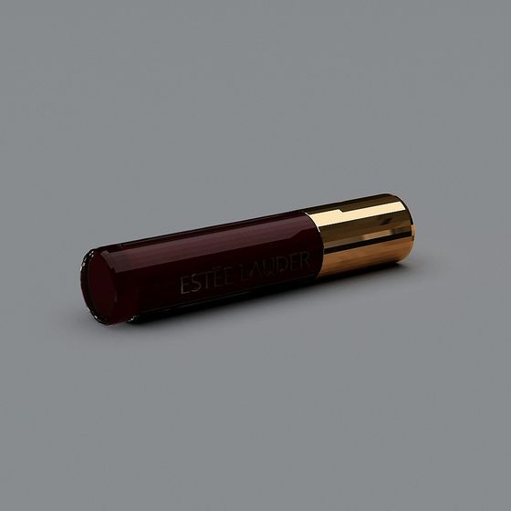 Chic Lipstick Packaging 3D Model