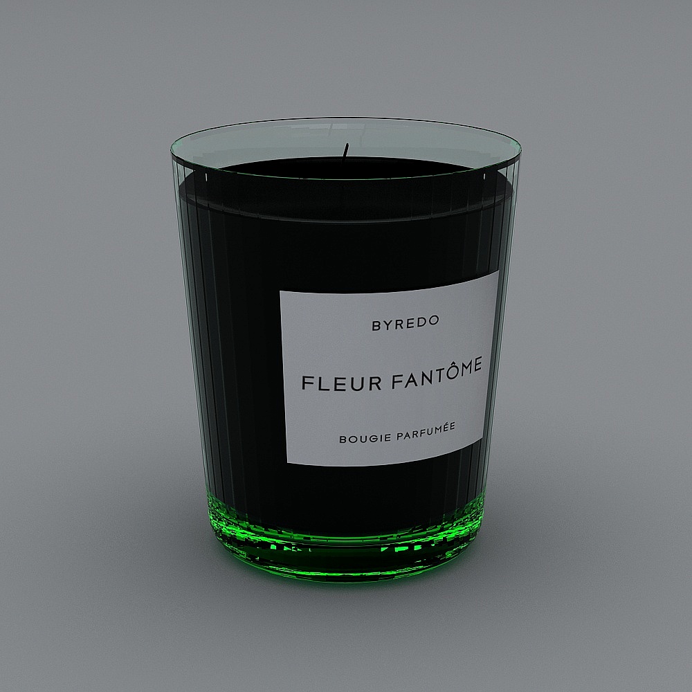 Bougies noires modernes