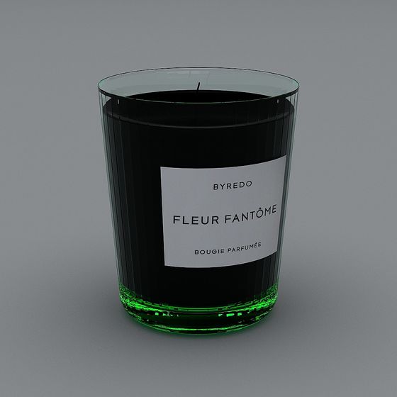 Bougies noires modernes