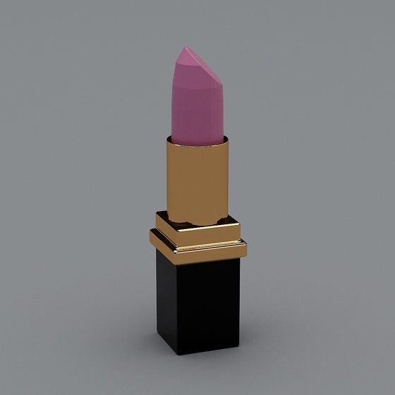 Stylish Lipstick 3D model for Creative Projects