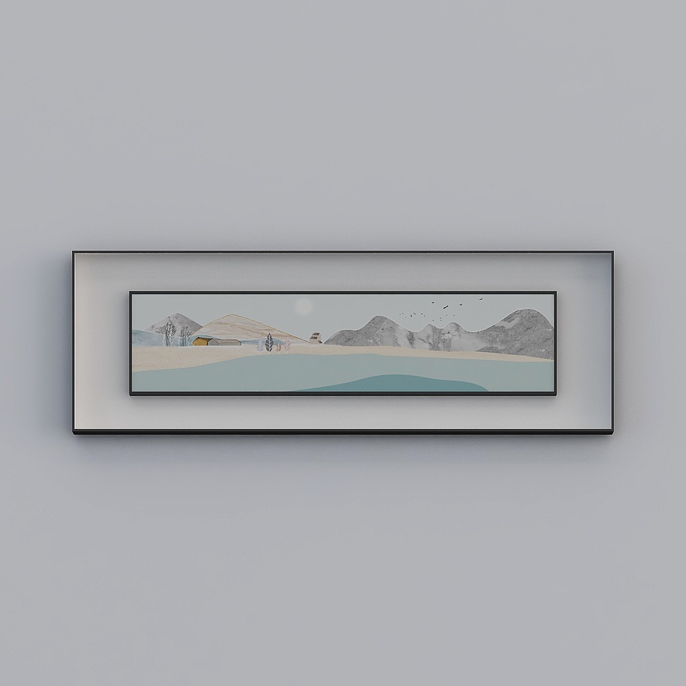 Jane -Light luxury wind - bedroom decoration painting - SK-023 - meet in the world