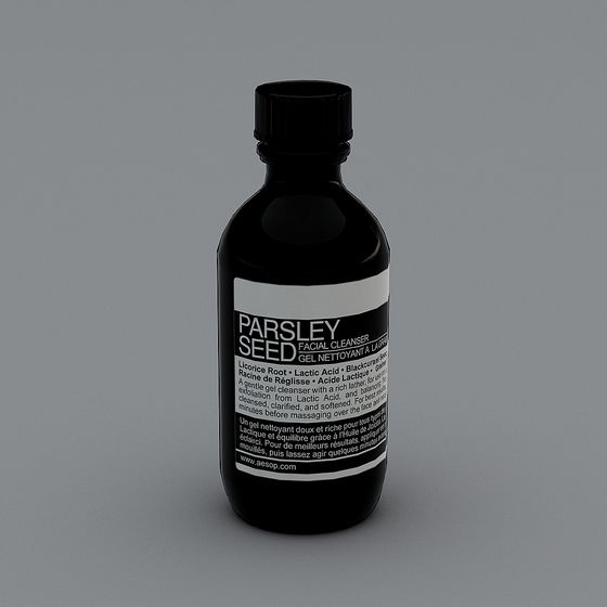 Parsley Seed Facial Cleanser 3D model