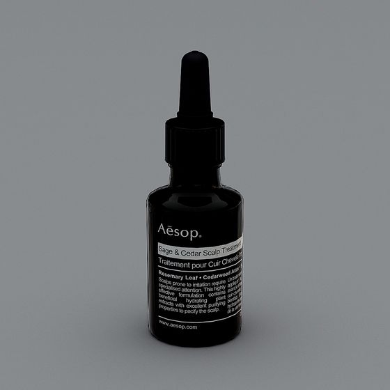 Aesop Sage & Cedar Scalp Treatment 3D model