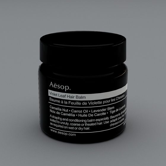 Aesop Violet Leaf Hair Balm 3D model