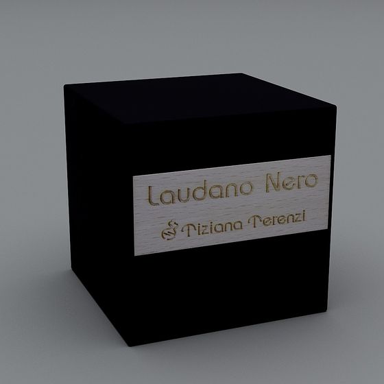 Laudano Nero Black Gem 3D Model for Creative Projects