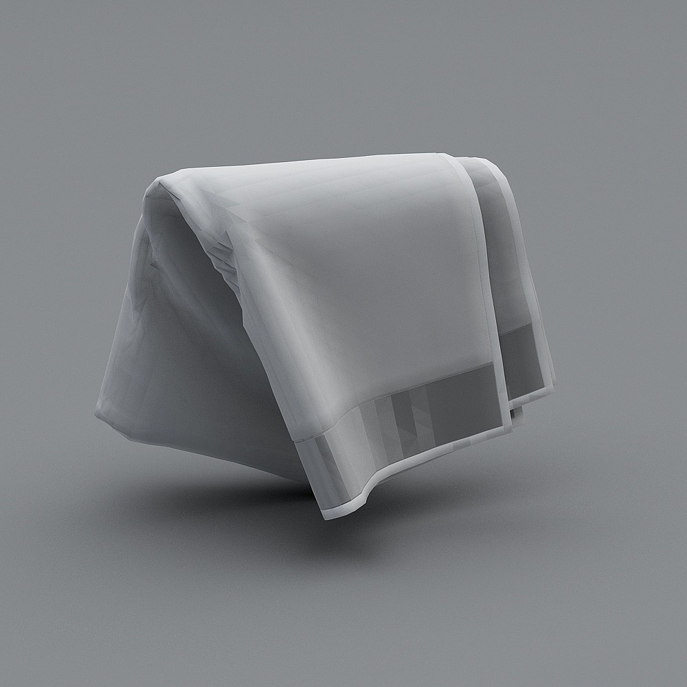 Origami Sofa 3D model