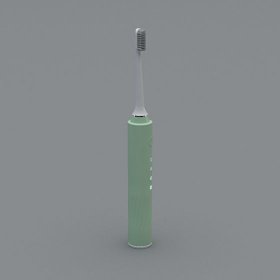 EcoBrush 3D model - Modern Toothbrush Design