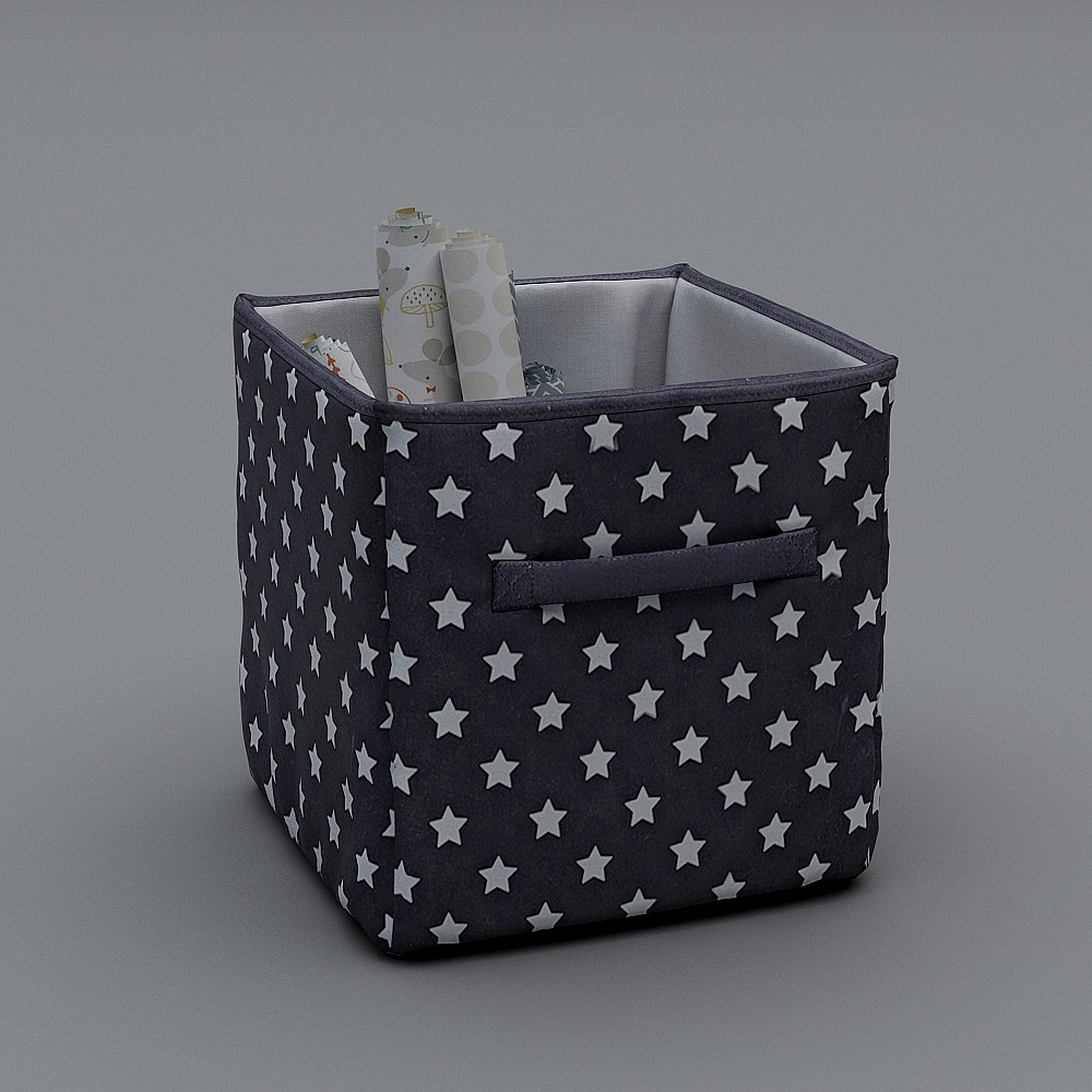 Starry Storage Basket 3D model