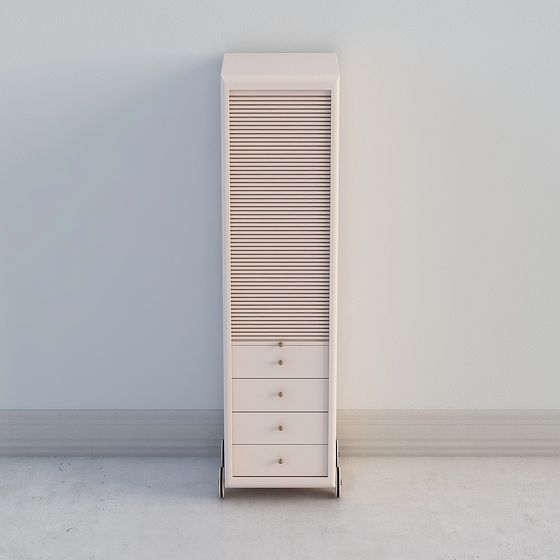 City Window Storage Cabinet 3D model