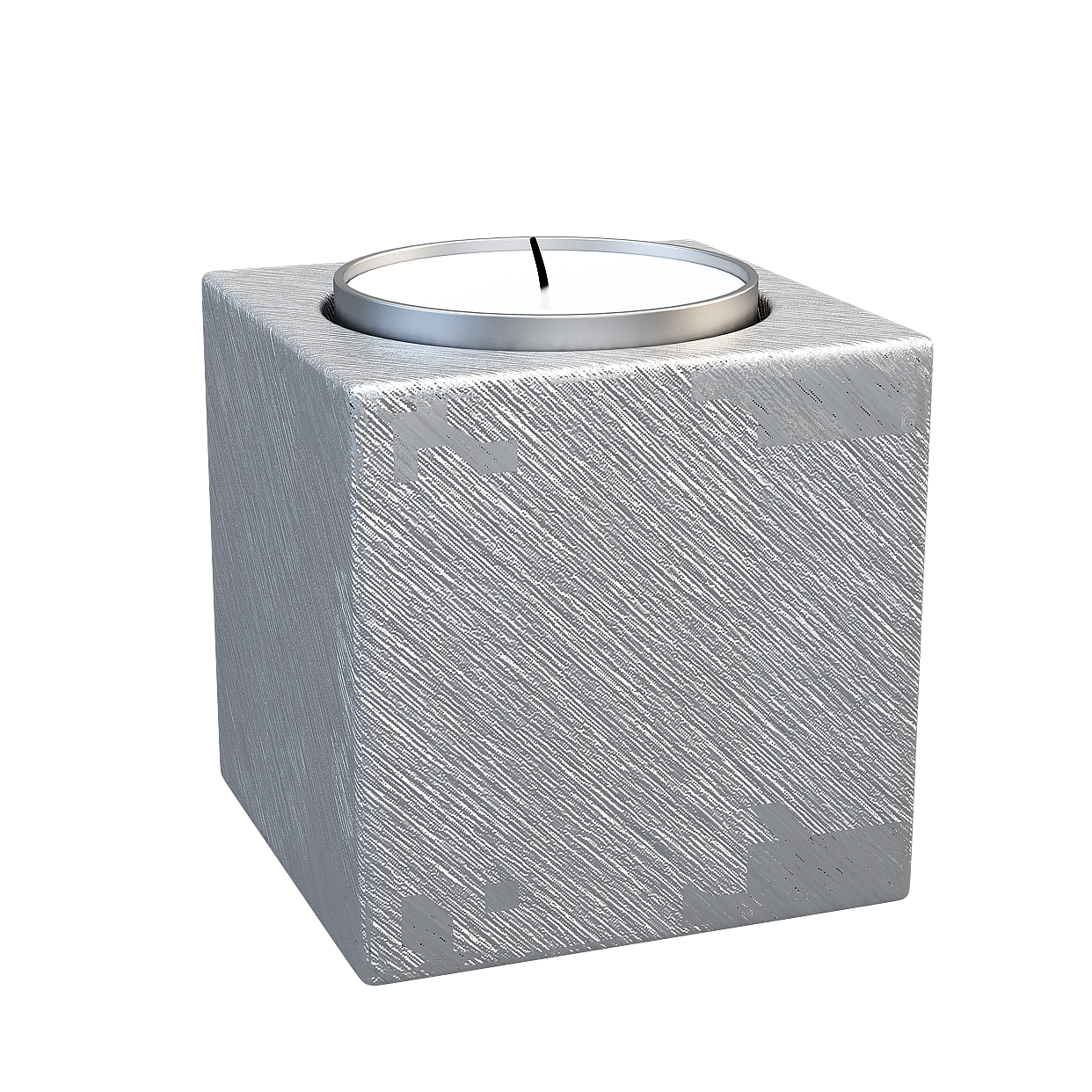 Urban Cube 3D Model – Low-Poly Futuristic Design