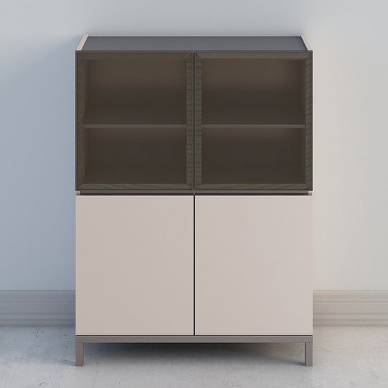 City Window Display Cabinet 3D model