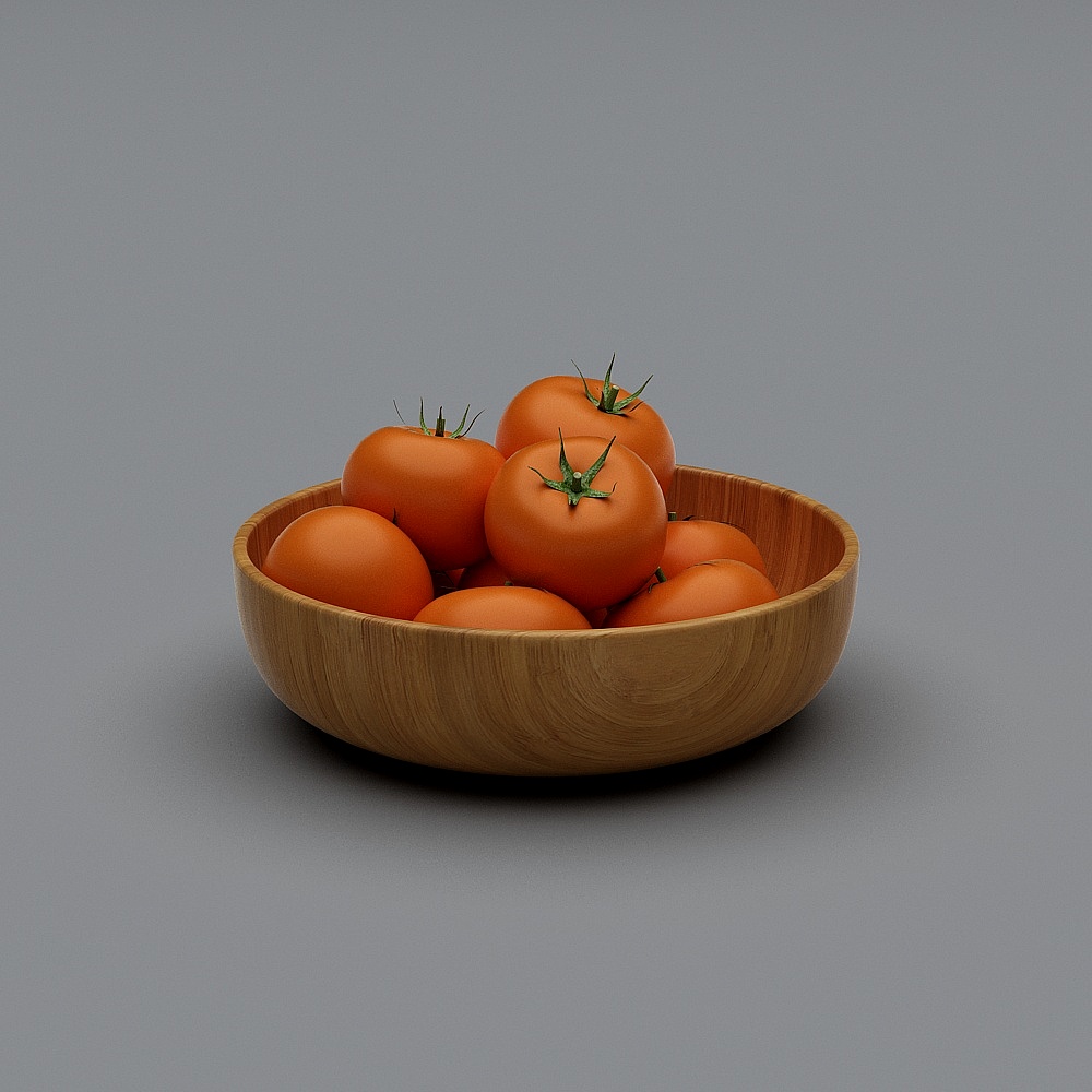 Xoay 1 quả cà chua