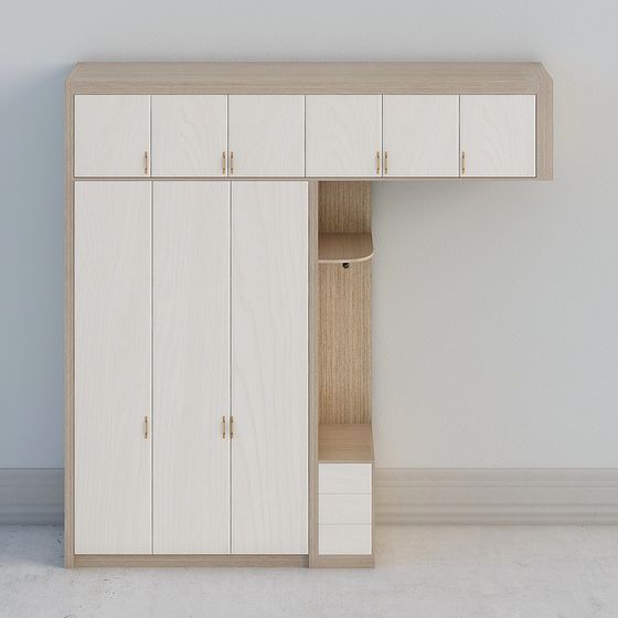 City Lane Storage Cabinet 3D model