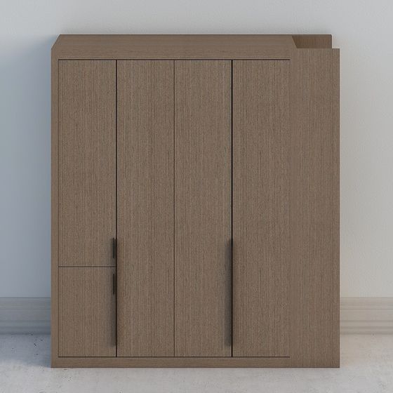 City Corner Storage Cabinet 3D model