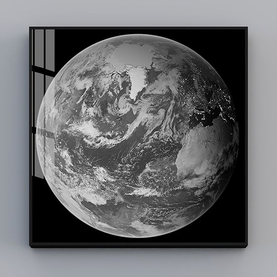 Realistic Earth 3D Model for Creative Projects