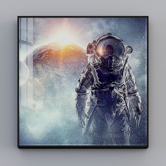 Cosmic Explorer 3D model for Creative Projects