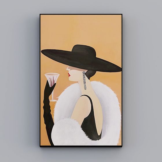 Stylish Jazz 3D Model for Vintage Aesthetic