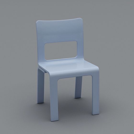Urban Small Chair 3D model for Creative Projects
