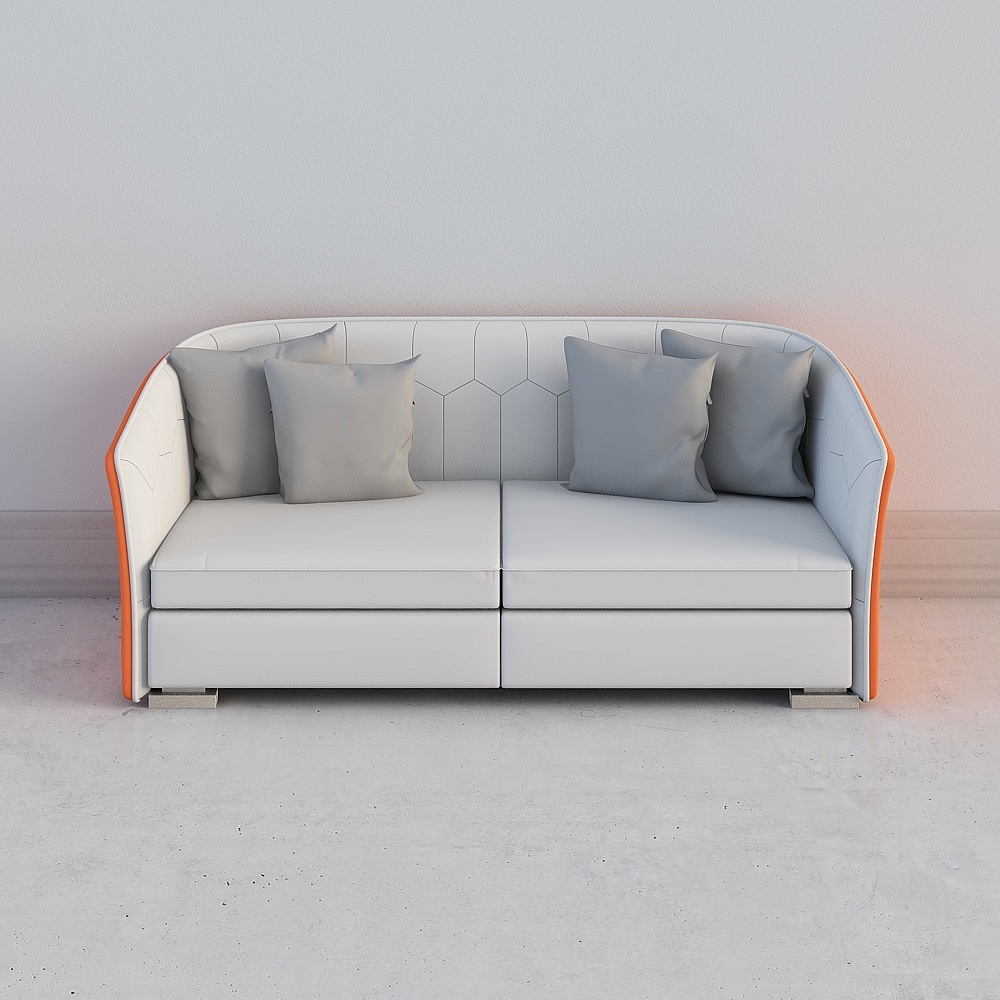 Model sofa for two