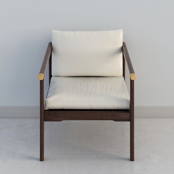 Urban Leisure Chair 3D model for Creative Projects