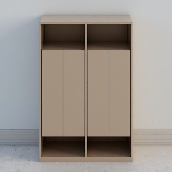 Urban Corner Storage Cabinet 3D model