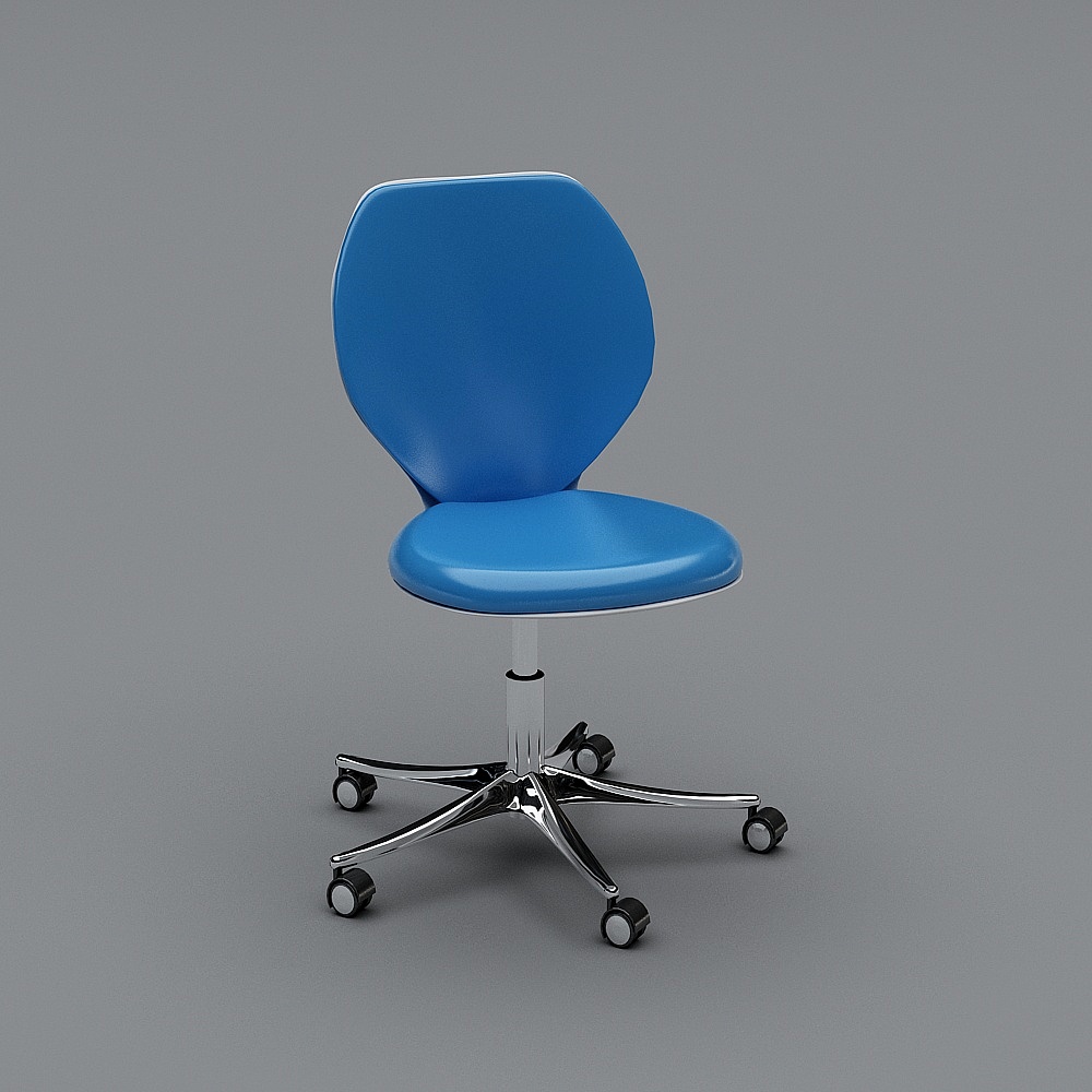Streamlined Office Chair 3D model