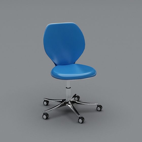 Streamlined Office Chair 3D model