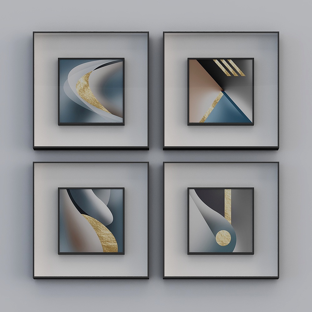 Jane on - light luxury wind - Xuanguan decorative painting - SK-020 - light and shadow handover