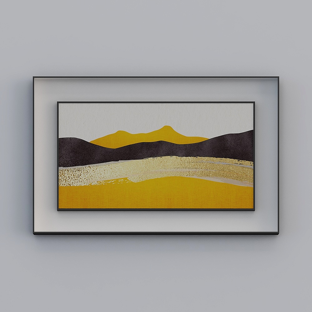 Jane on - light luxury wind - restaurant decoration painting - SK-016 - Peak