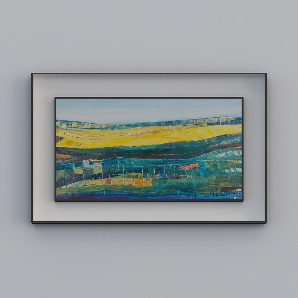 Jane -Light luxury wind - Restaurant decoration painting - SK-001 - timeless scenery