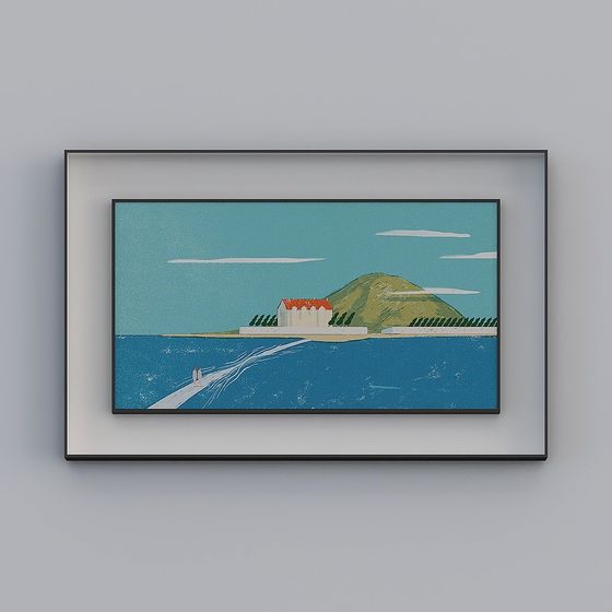 Island Escape Low-Poly 3D Model