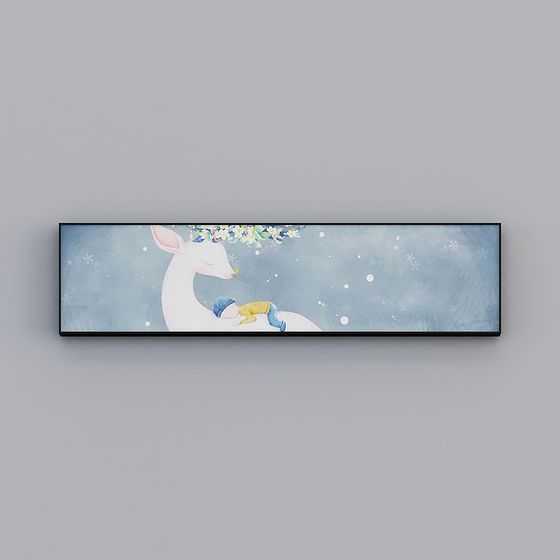 Roshan - 현대 바람 - 거실 배경 벽 장식 그림 - 꿈 검색 (침대 옆) A