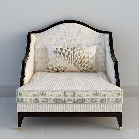 Elegance Chaise 3D model