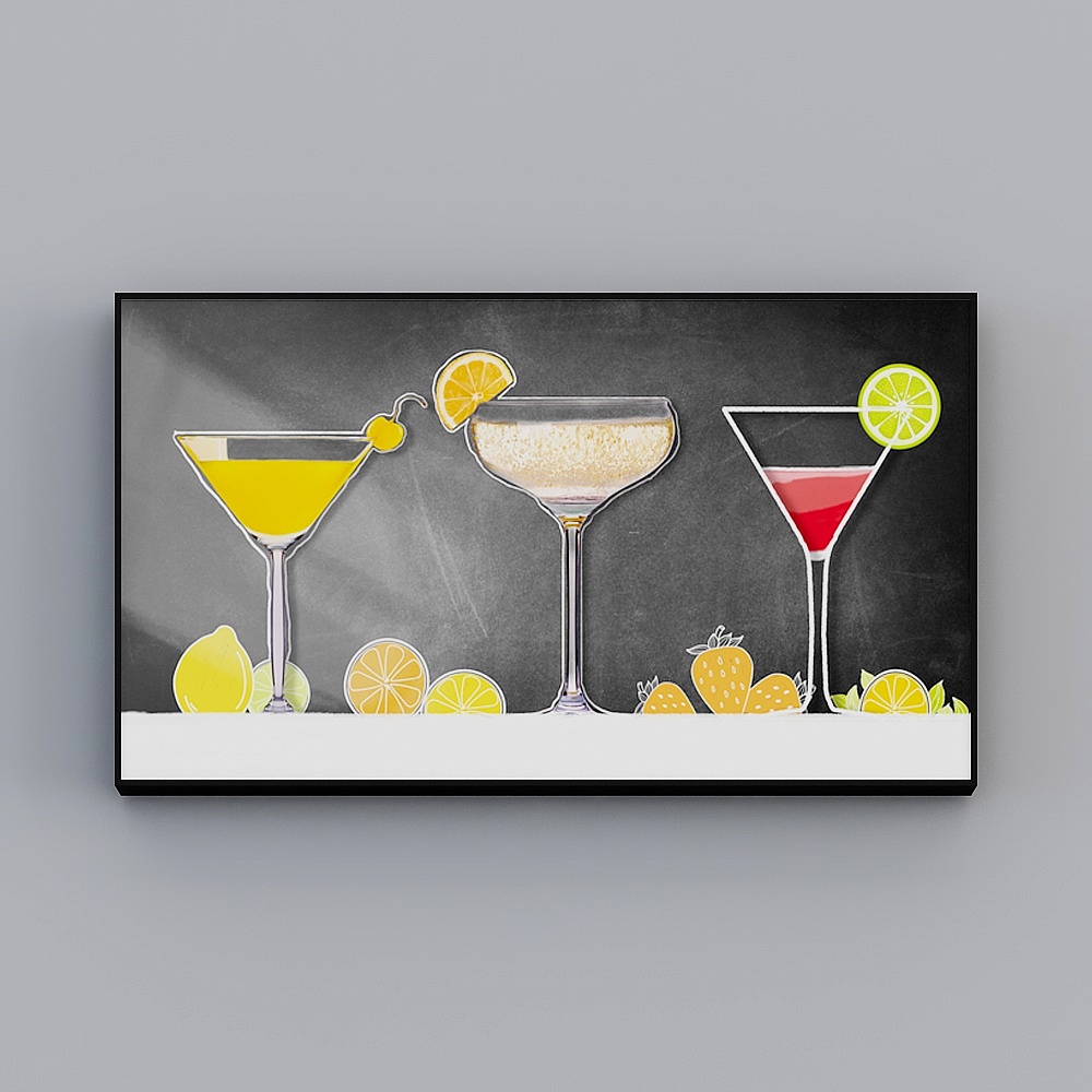 Roshan - Modern Wind - Minimalist Fruit Kitchen Dining Room Decorative Painting - Micro-Moment (Banner) E