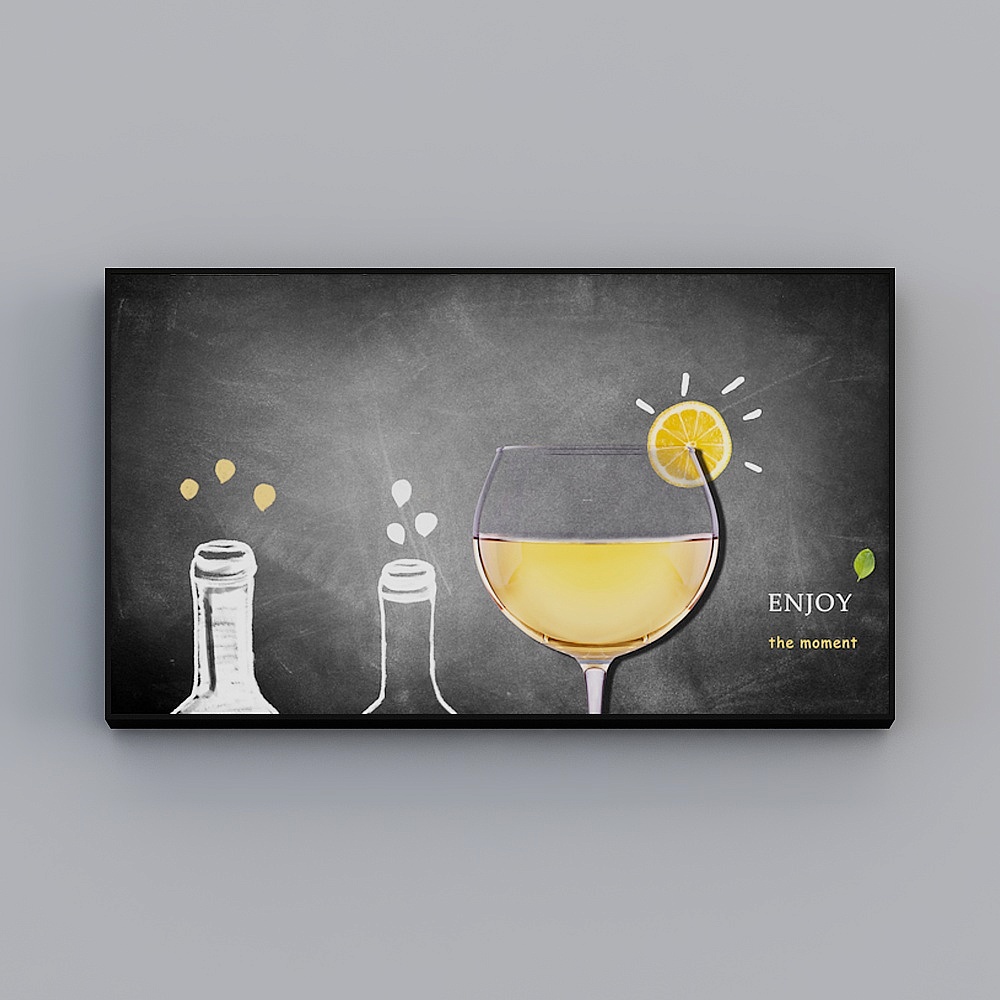 Roshan - Modern Wind - Minimalist Fruit Kitchen Dining Room Decorative Painting - Micro-Moment (Banner) B