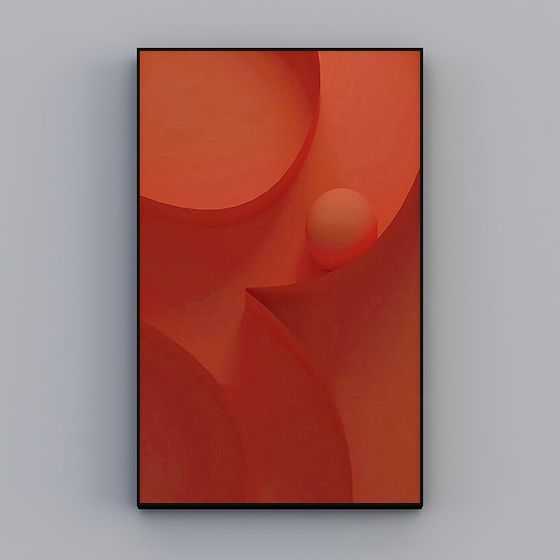 Abstract Geometry 3D Model for Creative Projects