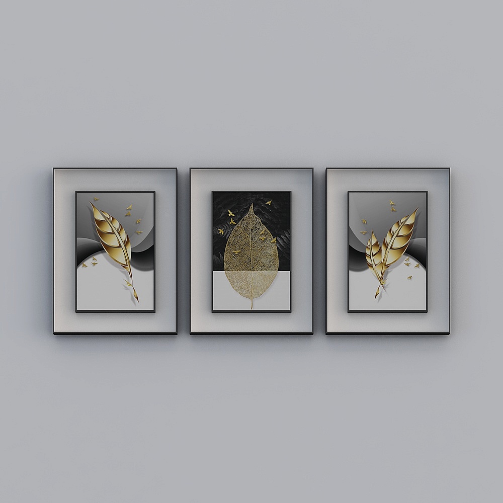 Jane on - light luxury wind - living room decoration painting - SK-025 - Spring Huaqiu