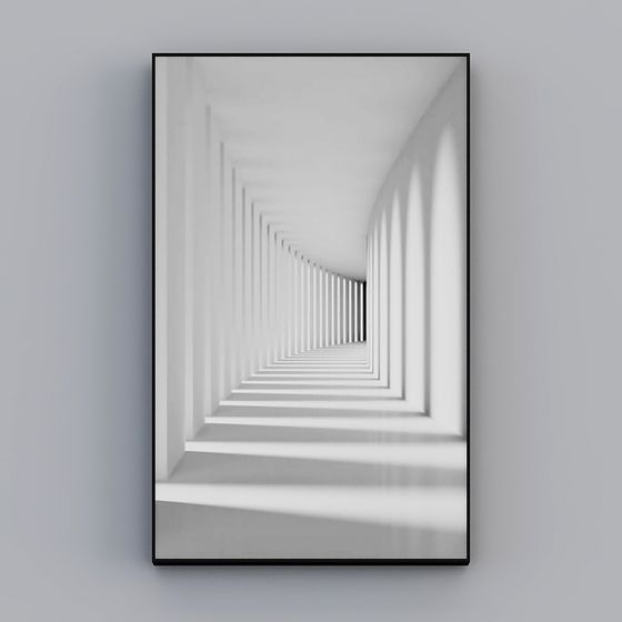 Infinite Corridor 3D model