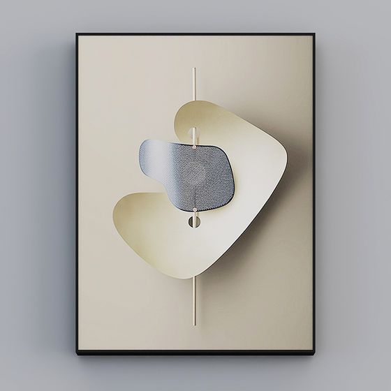 Рошан - Современный ветер - Простая живая комната декоративная живопись - Призрак С