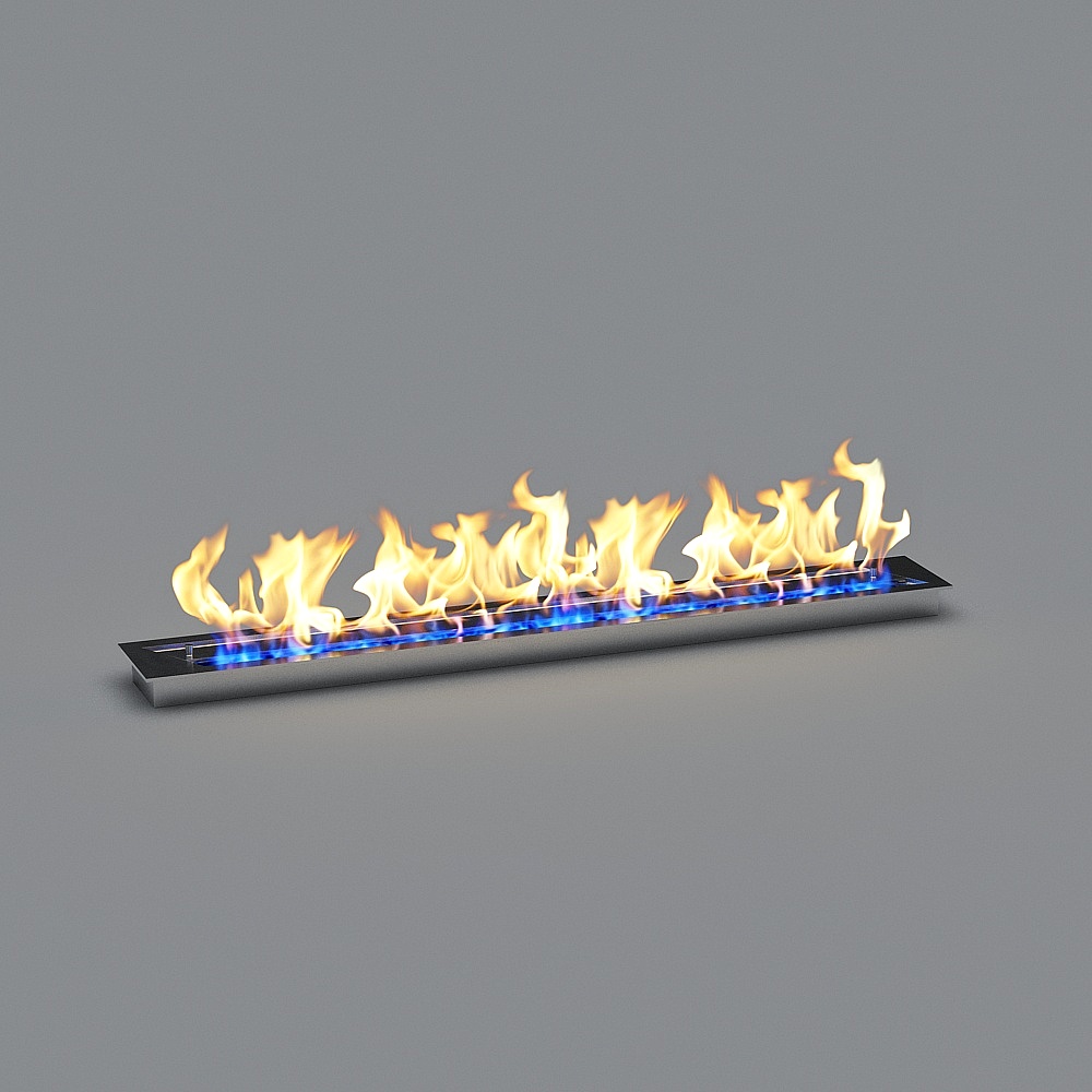 Flame Line 3D model