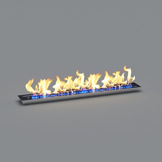 Flame Line 3D model