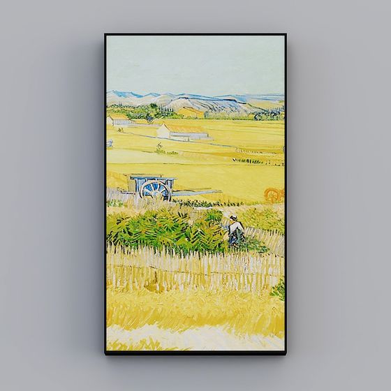 Impressionist Farm 3D model