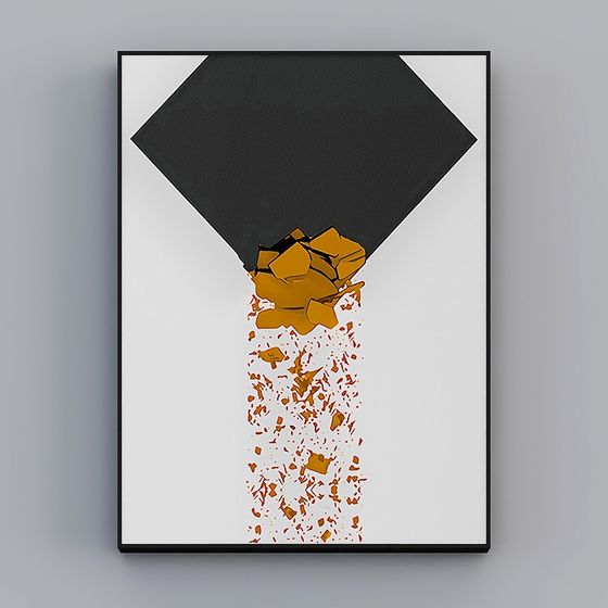 Spectacular Shattered Diamond 3D Model for Creative Projects