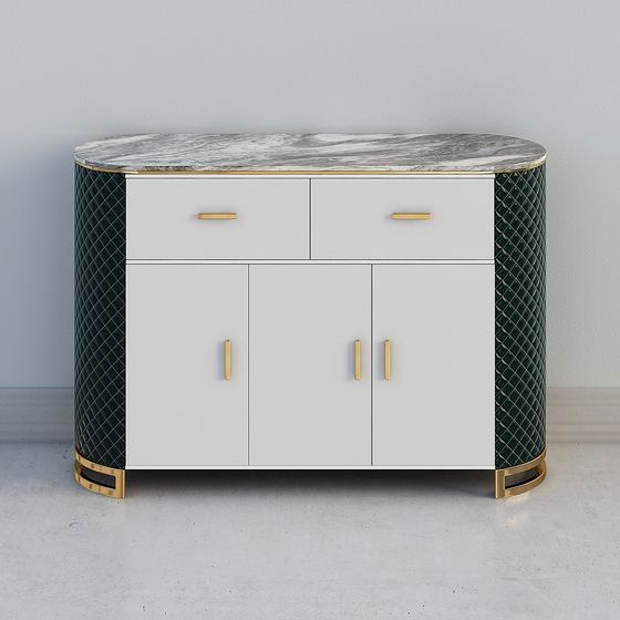 Urban Luxury Sideboard 3D Model