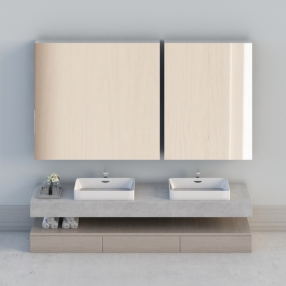 Mueble de tocador de lavamanos de cerámica con lavabo contra lavamanos wasteafel westafel