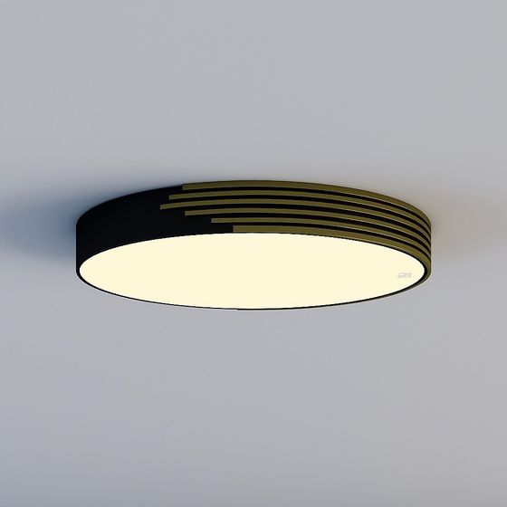 Elegant Ceiling Light 3D model for Modern Interiors