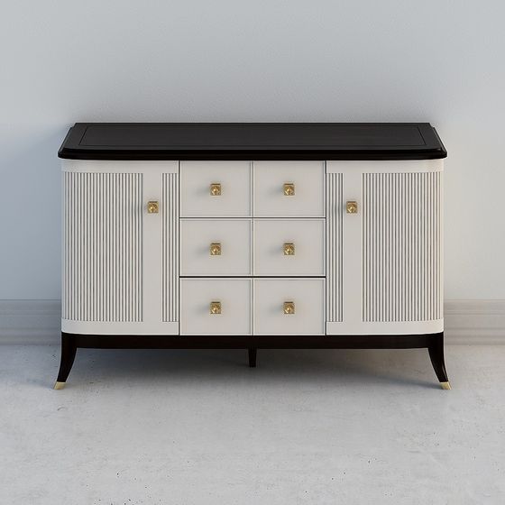 Art Deco Sideboard 3D model